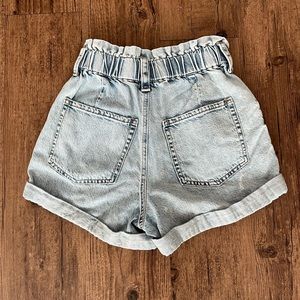 Aeropostale stretchy jean mom shorts